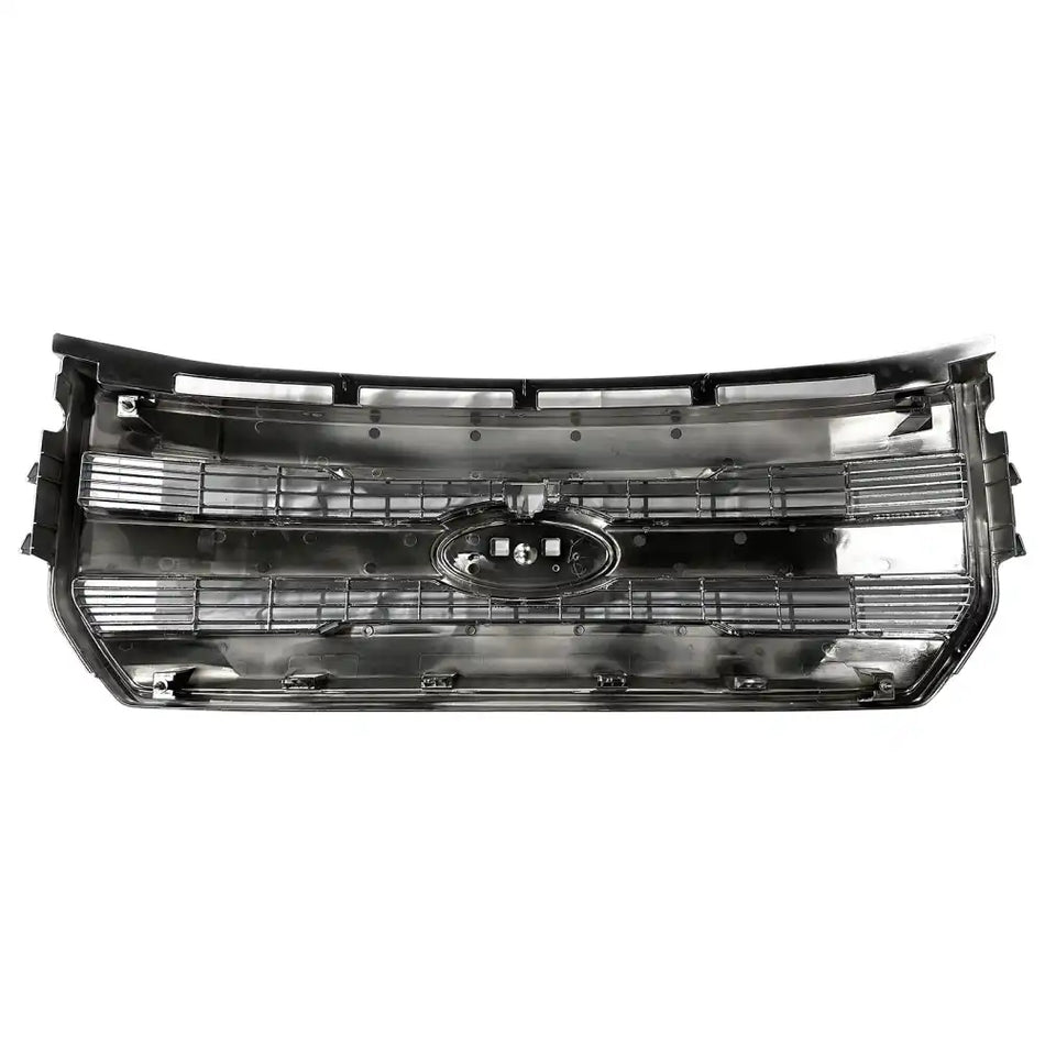 2015-2017 Ford F-150 Lariat / King Ranch Matte Chrome Front Grille ABS