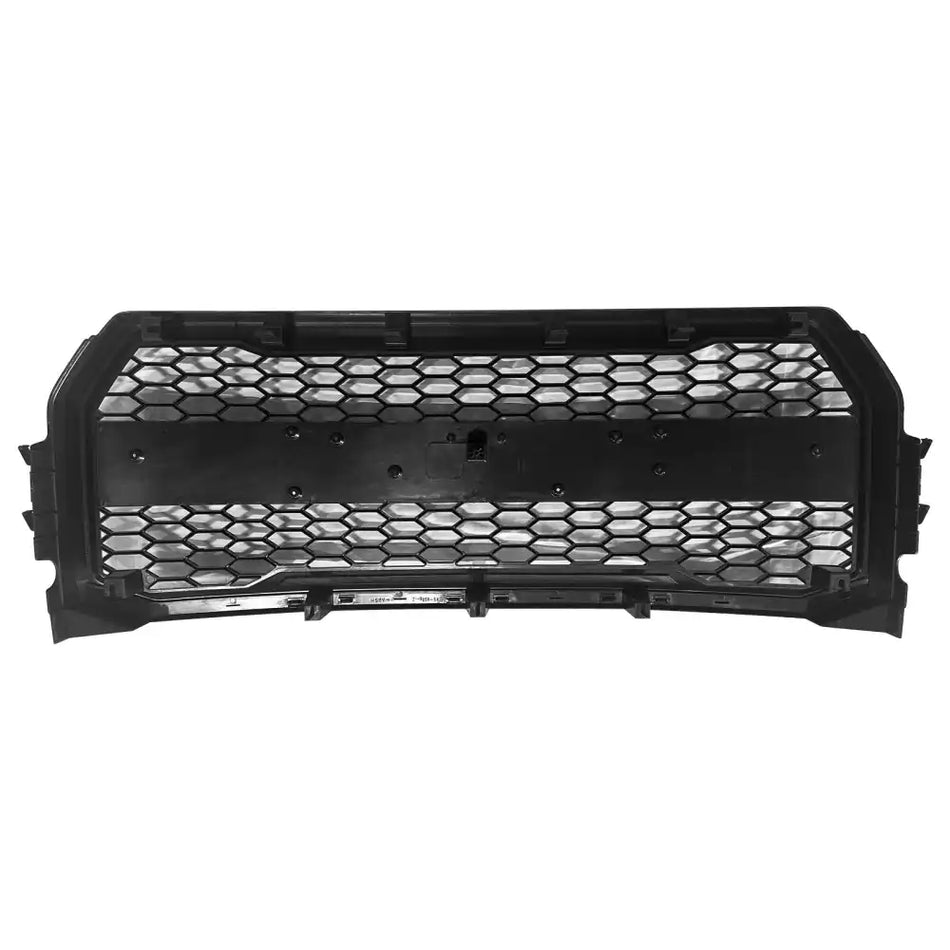 2015-2017 Ford F-150 Raptor Style Gloss Black Front Upper Grille ABS