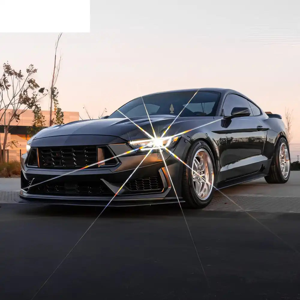 2015-2017 Ford Mustang Dark Horse Bumper Cover Switchback Headlight