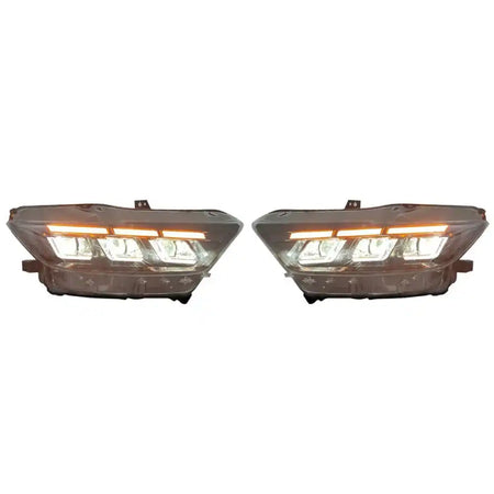 2015-2017 Ford Mustang Dark Horse Bumper Cover Switchback Headlight