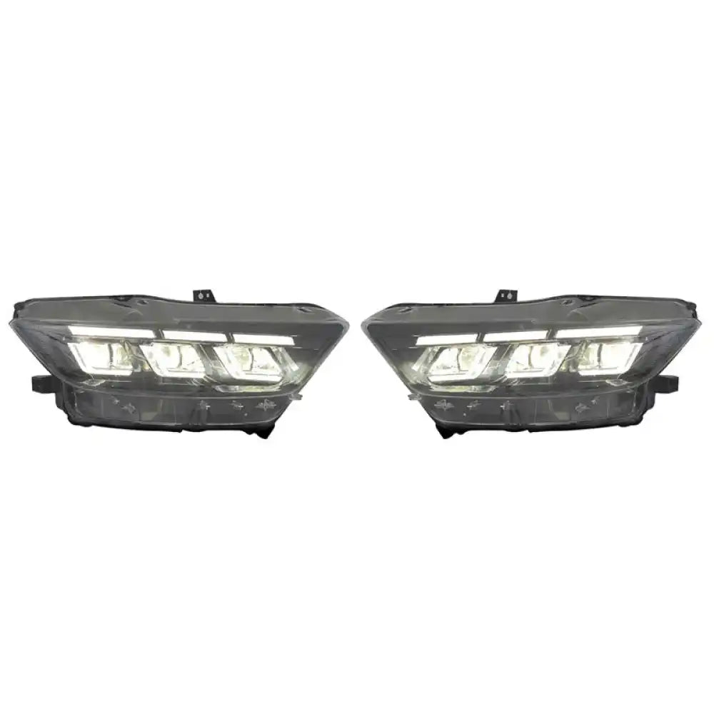 2015-2017 Ford Mustang Dark Horse Bumper Cover Switchback Headlight