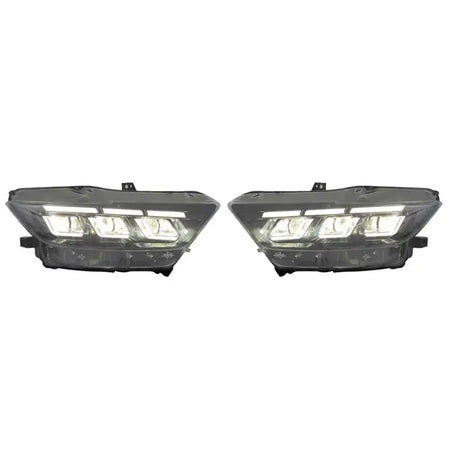 2015-2017 Ford Mustang Dark Horse Bumper Cover Switchback Headlight