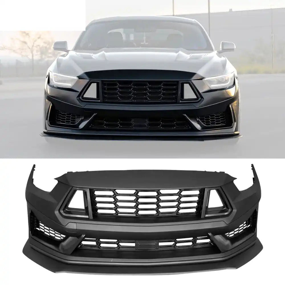 2015-2017 Ford Mustang Dark Horse Style Front Bumper Conversion Kit PP