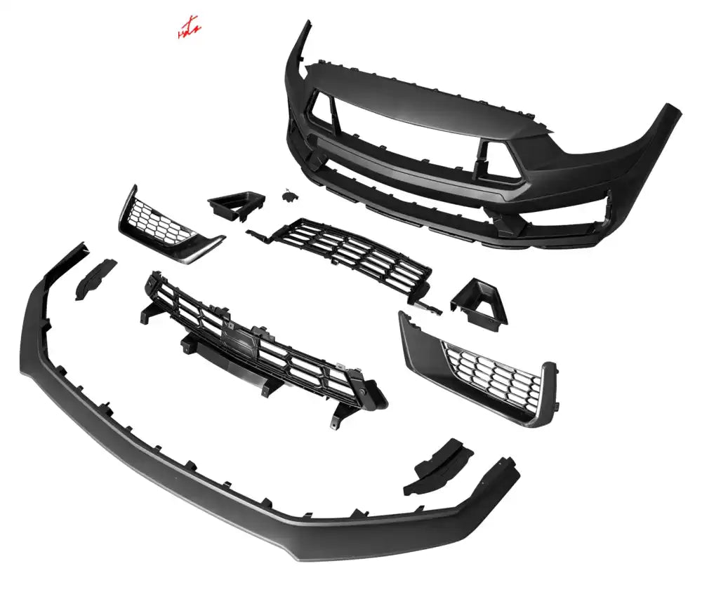 2015-2017 Ford Mustang Dark Horse Style Front Bumper Cover Headlight