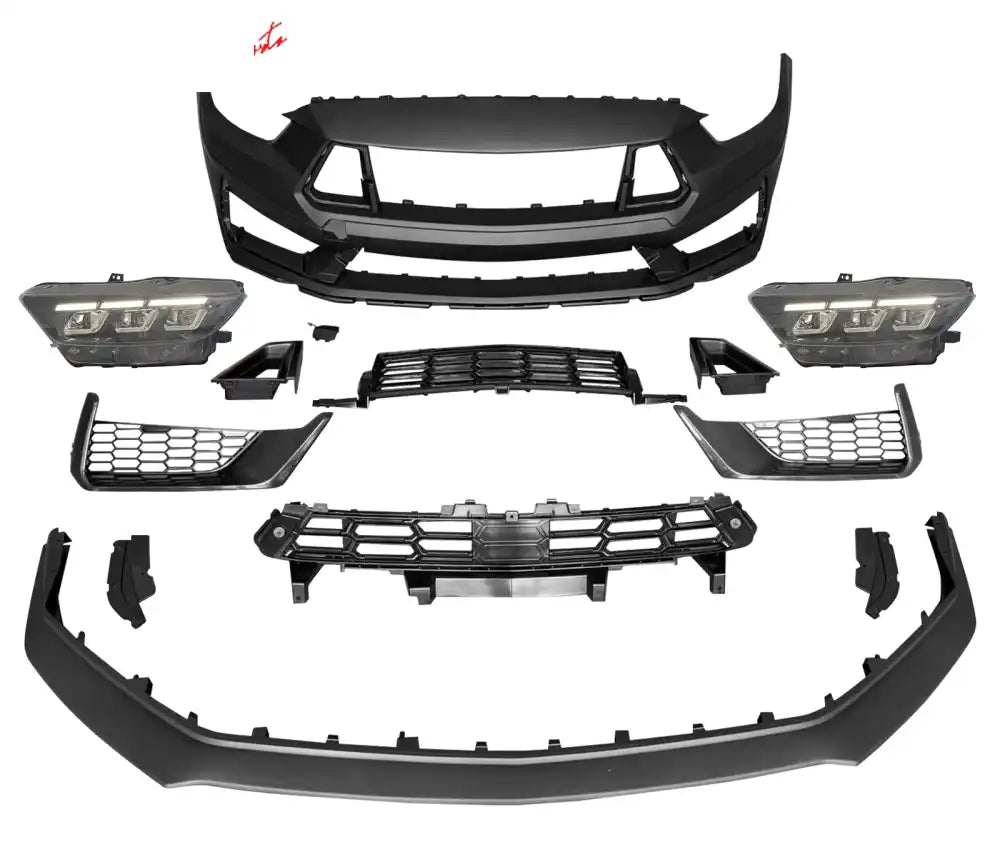 2015-2017 Ford Mustang Dark Horse Style Front Bumper Cover Headlight