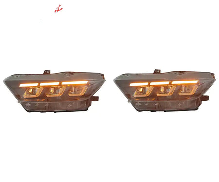 2015-2017 Ford Mustang EcoBoost Front Bumper Cover Lower Upper Grill