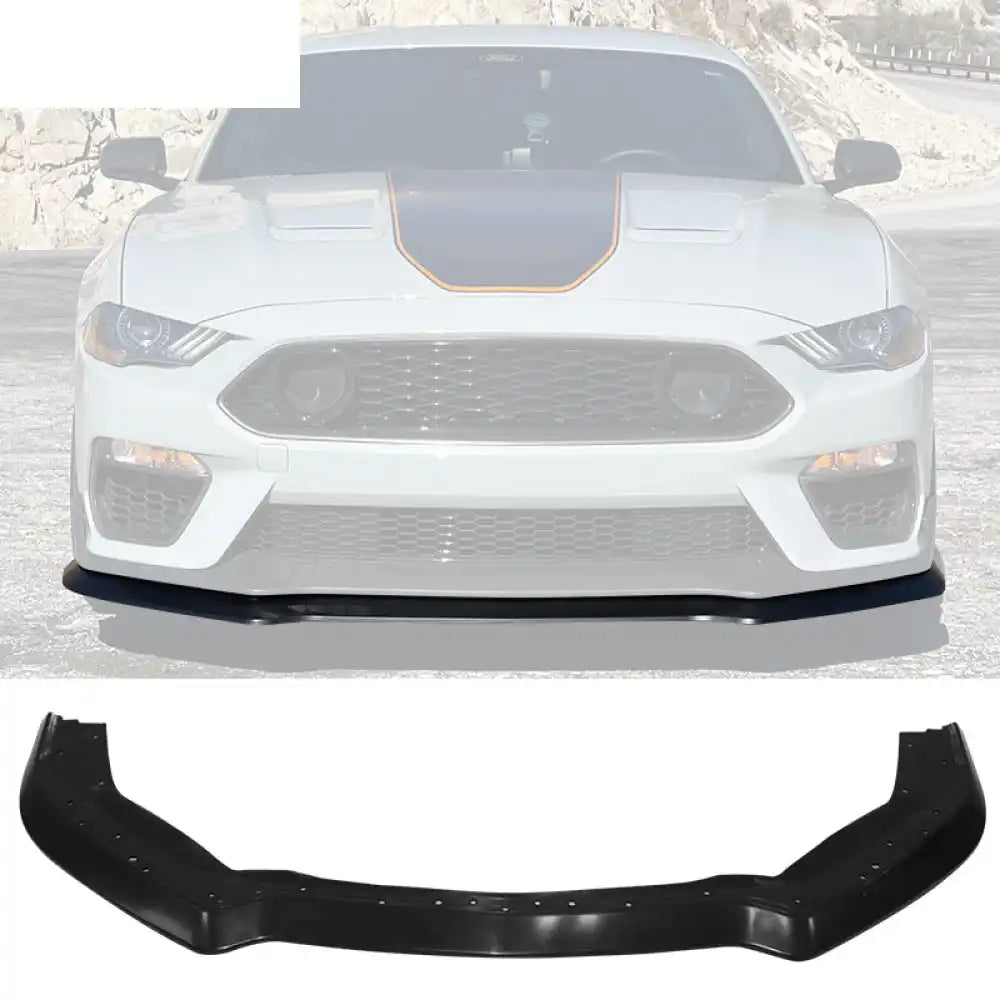 2015-2017 Ford Mustang Front Bumper Conversion W/ Chin Lip Grilles PP