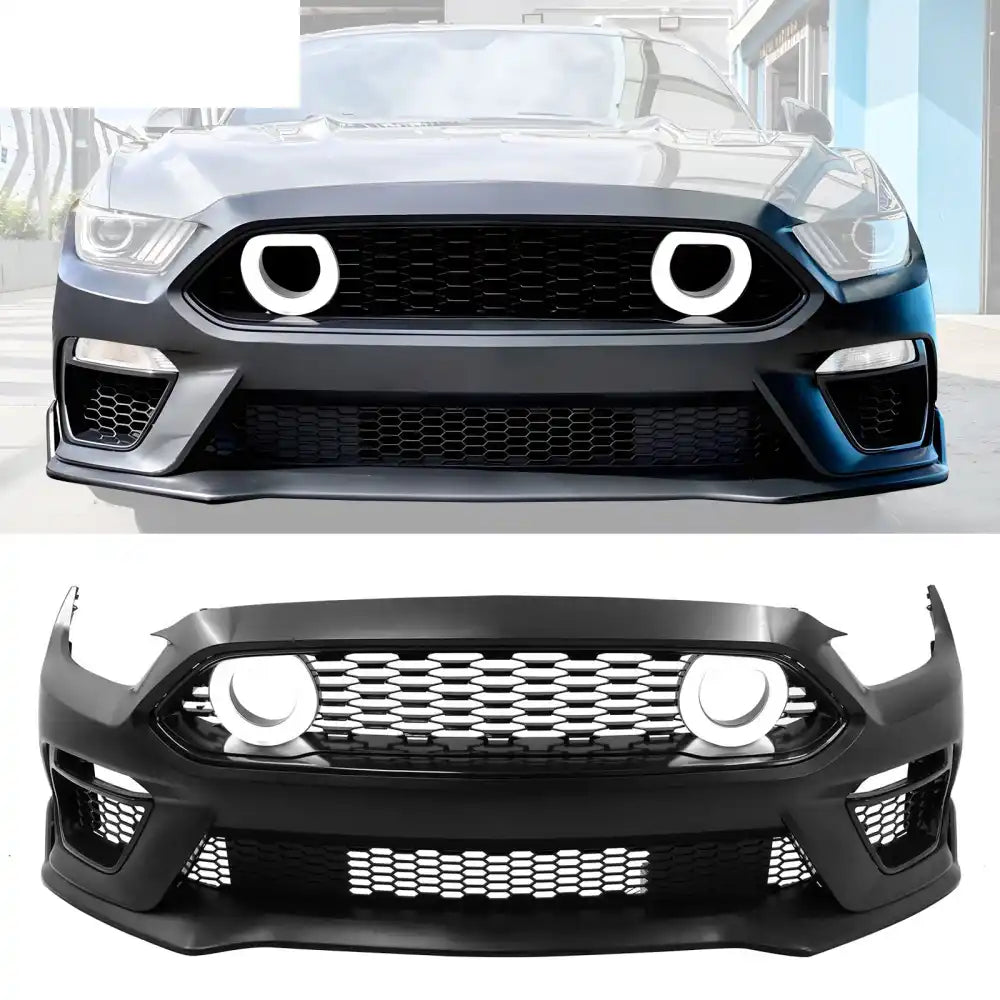 2015-2017 Ford Mustang Front Bumper Cover Led Grille 2024 Headlights