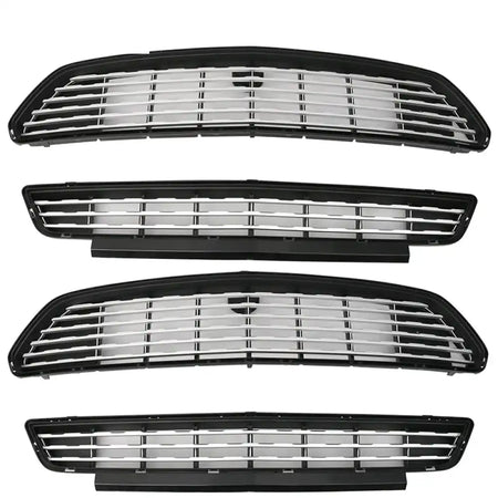 2015-2017 Ford Mustang Front Upper And Lower Grille Grill