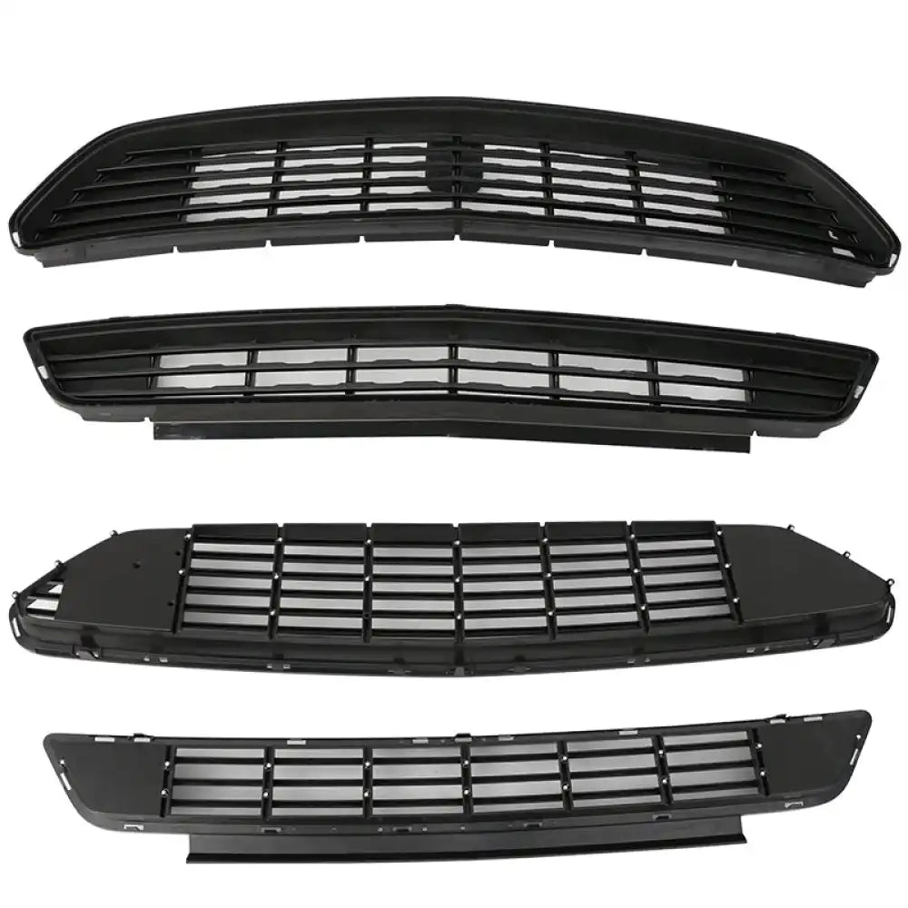 2015-2017 Ford Mustang Front Upper And Lower Grille Grill
