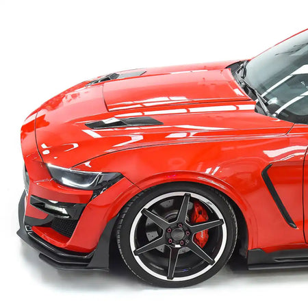 2015-2017 Ford Mustang GT500 Style Painted Front Bumper Replacement PP