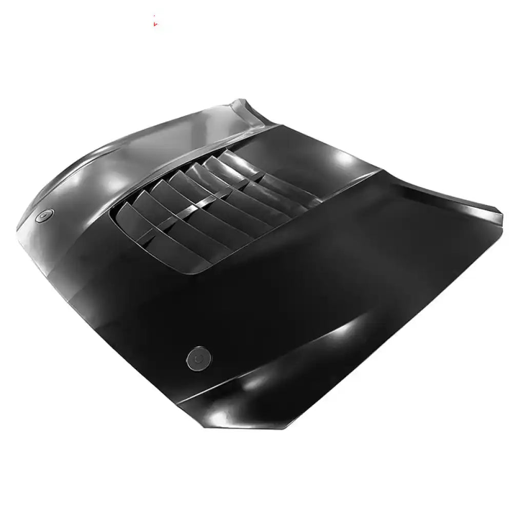 2015-2017 Ford Mustang Hood GT500 Style Black Car Hood Cover Aluminum