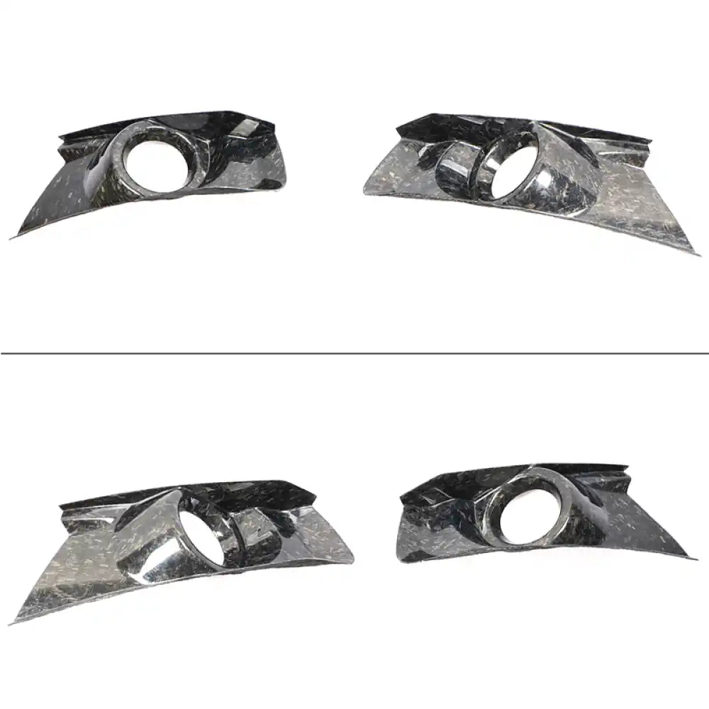 2015-2017 Ford Mustang JC Style Fog Light Cover Forged Carbon Fiber