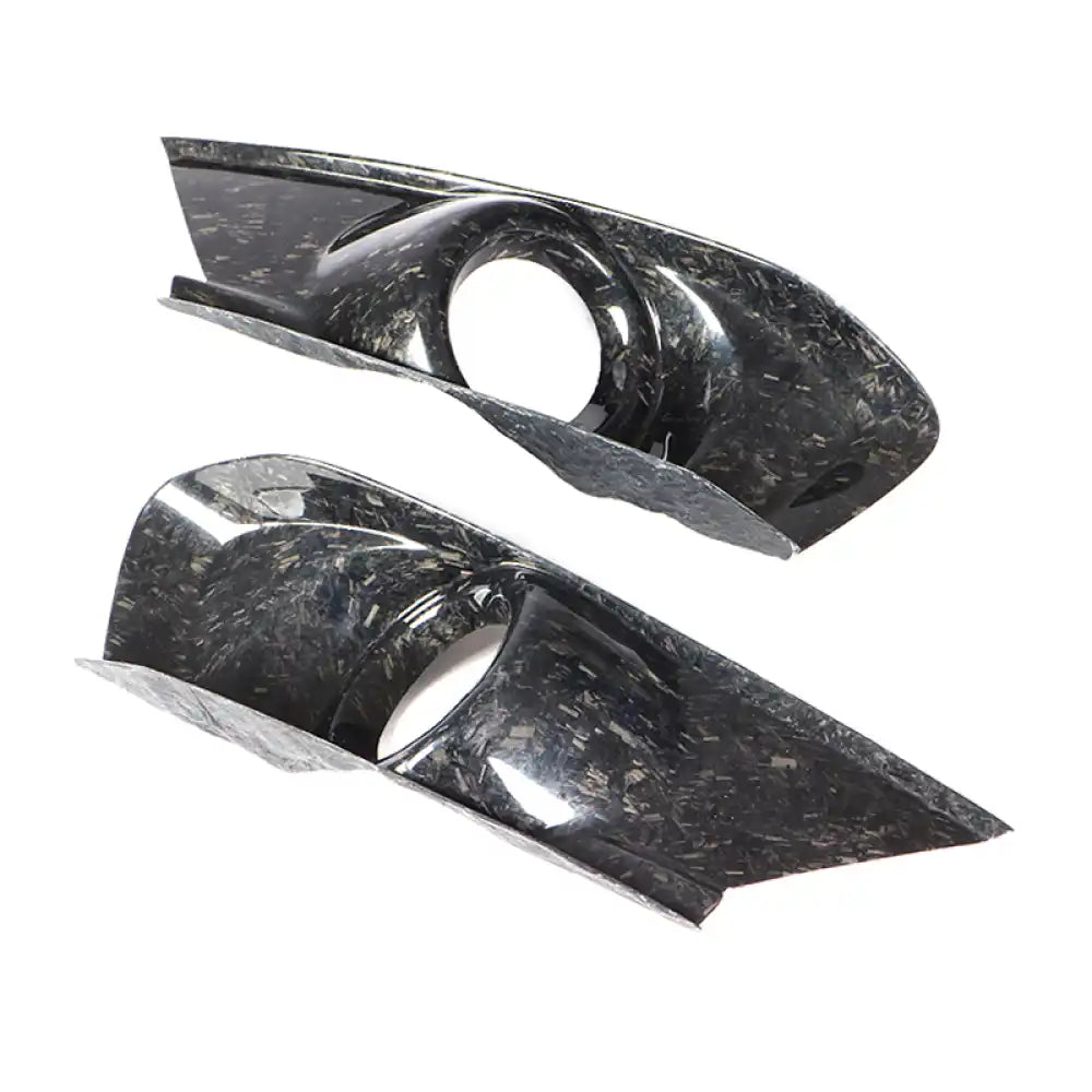 2015-2017 Ford Mustang JC Style Fog Light Cover Forged Carbon Fiber