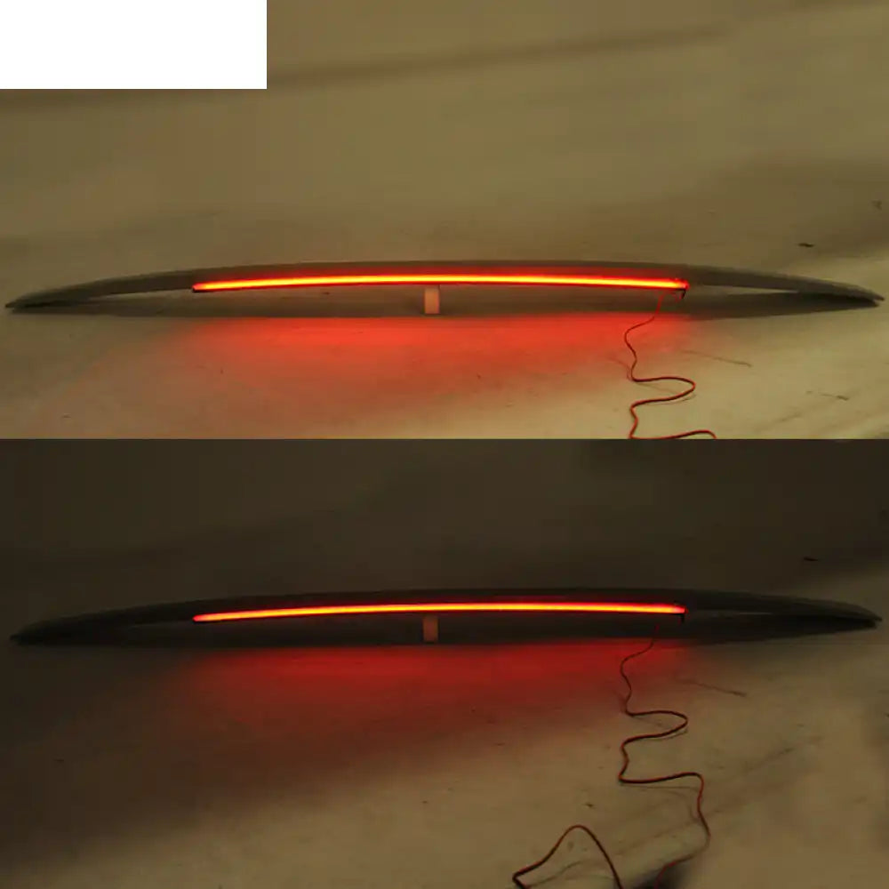 2015-2017 Hyundai Sonata Painted ABS Roof Spoiler W/ LED Light Bar