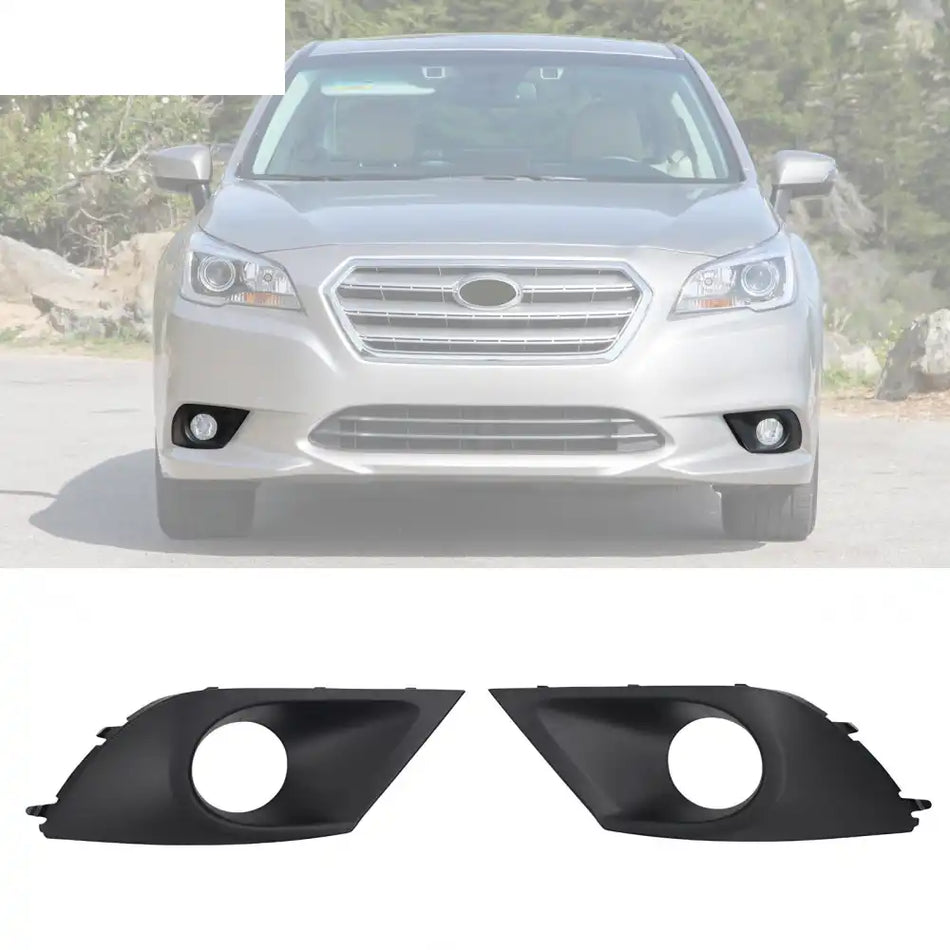 2015-2017 Subaru Legacy 2PCS Driver Passenger Front Fog Light Cover PP