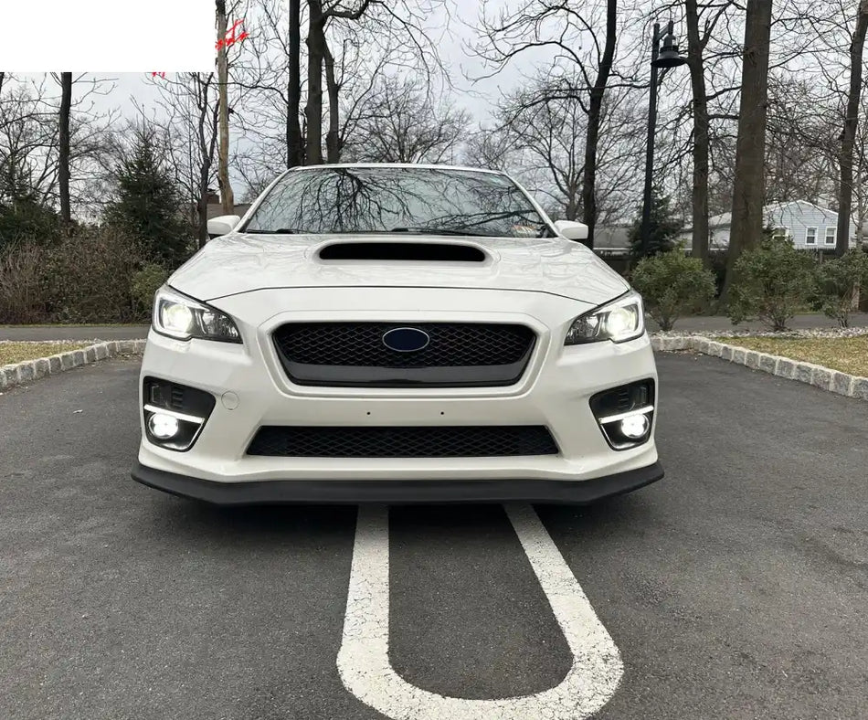 2015-2017 Subaru WRX Gloss Black JDM Style Front Bumper Grille ABS JDM Style