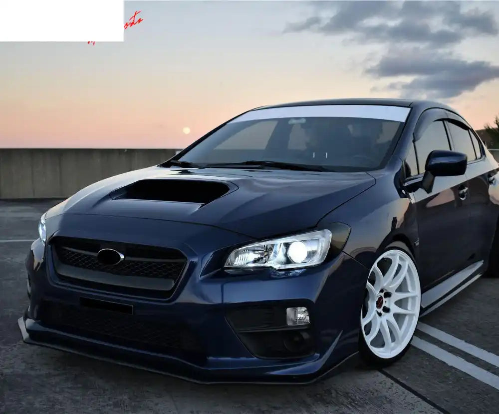2015-2017 Subaru WRX Gloss Black OE Style Front Bumper Grille ABS OE Style