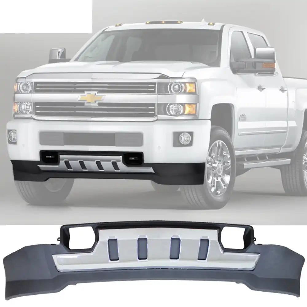 2015-2018 Chevy Silverado 2500 3500 Chrome Front Skid Plate