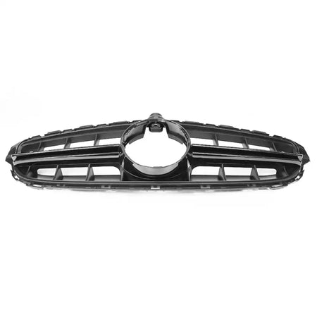 2015-2018 Mercedes-Benz W205 Vertical Black Front Grille W Camera Hole