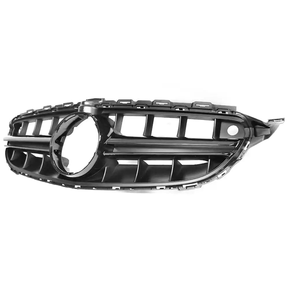 2015-2018 Mercedes-Benz W205 Vertical Black Front Grille W Camera Hole