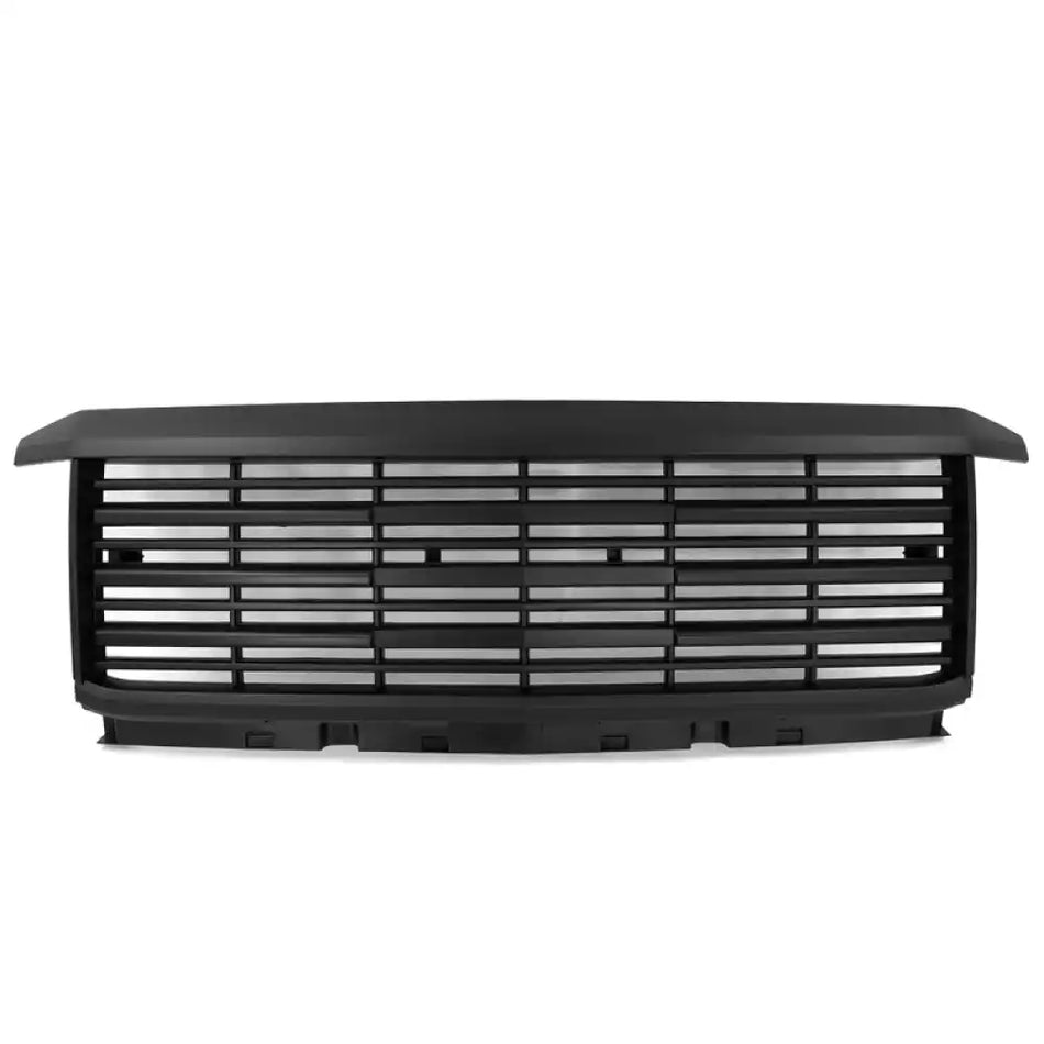 2015-2019 Chevy Silverado 2500 2500HD 3500 3500HD Black Grille Hood