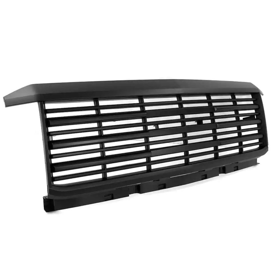 2015-2019 Chevy Silverado 2500 2500HD 3500 3500HD Black Grille Hood