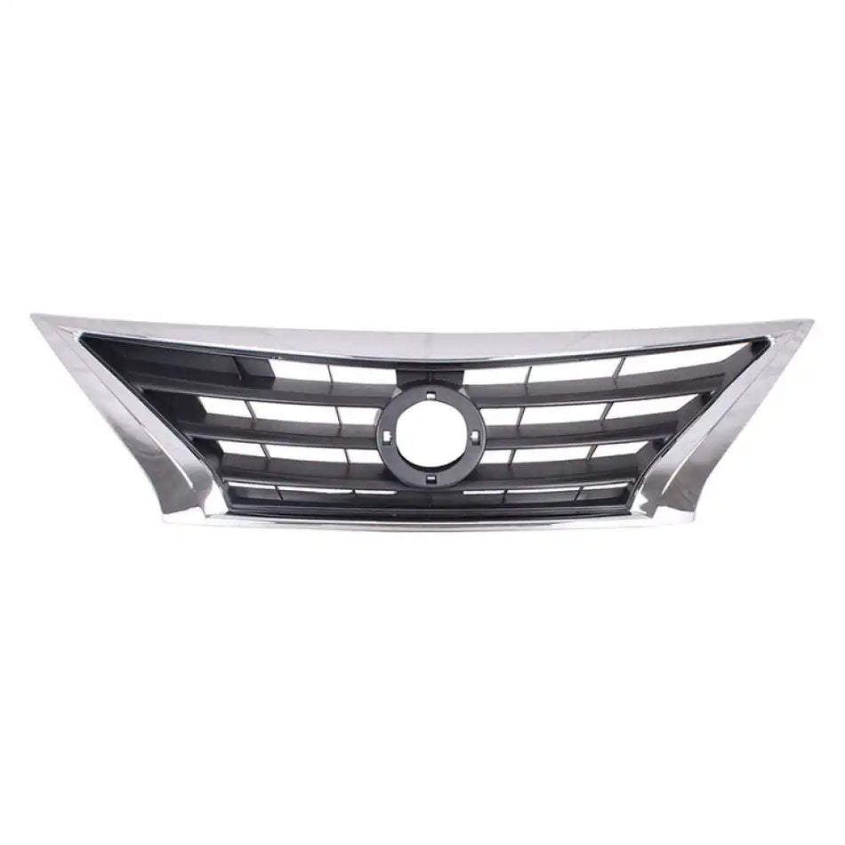 2015-2019 Nissan Versa OE Style Front Bumper Upper Grille Grill ABS