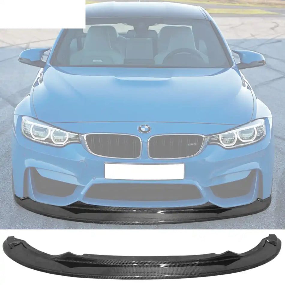 2015-2020 BMW F80 M3 F82 F83 M4 Carbon Fiber Front Bumper Lip Spoilers
