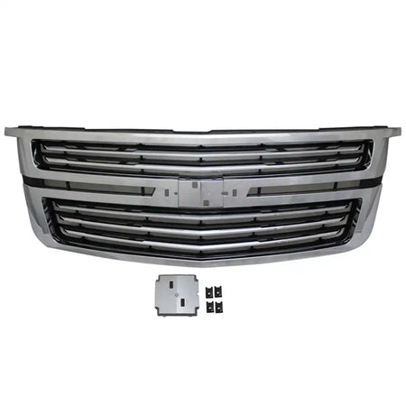 2015-2020 Chevy Tahoe LTZ Style Chrome Front Upper Bumper Grille
