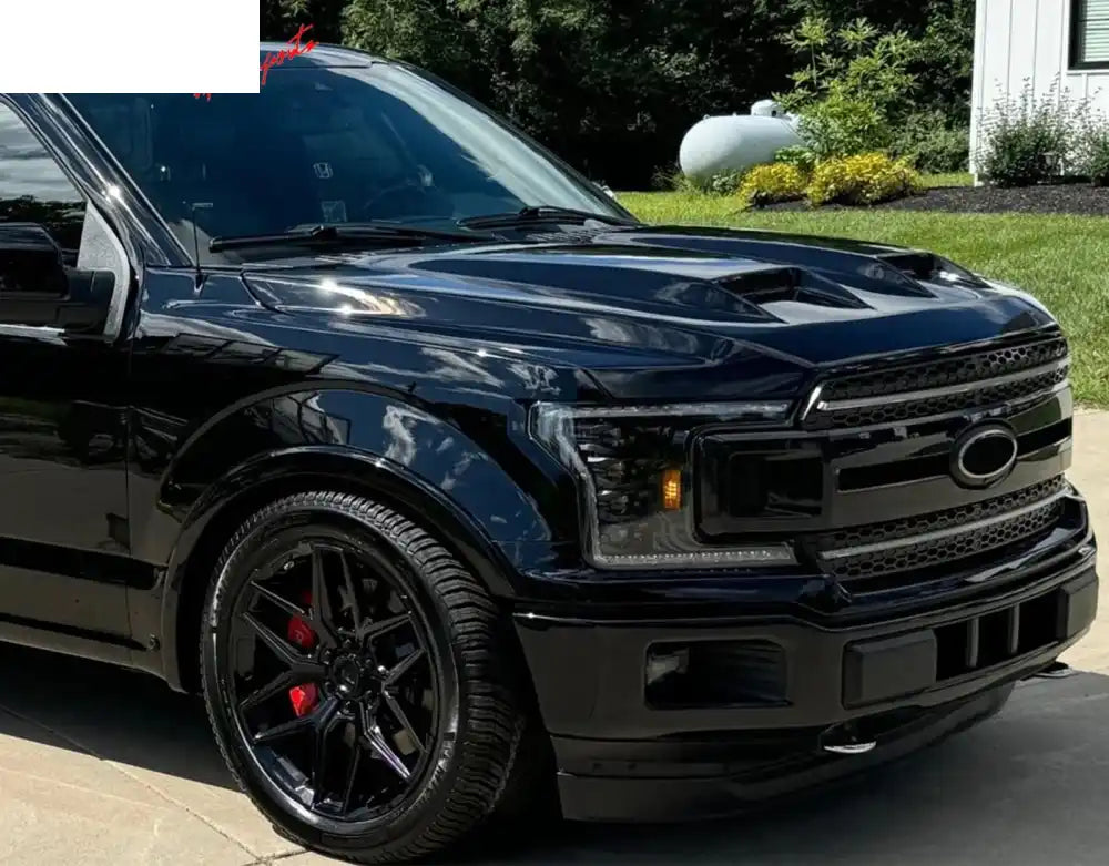 2015-2020 Ford F-150 Hood Cover Raptor Style Engine Bonnet Scoop Panel