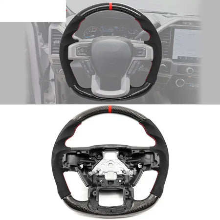 2015-2020 Ford F-150 Steering Wheel Carbon Fiber