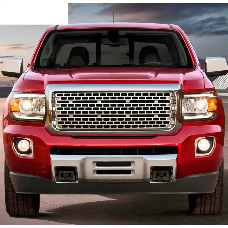 2015-2020 GMC Canyon Front Bumper Skid Plate Chrome Lower Cover