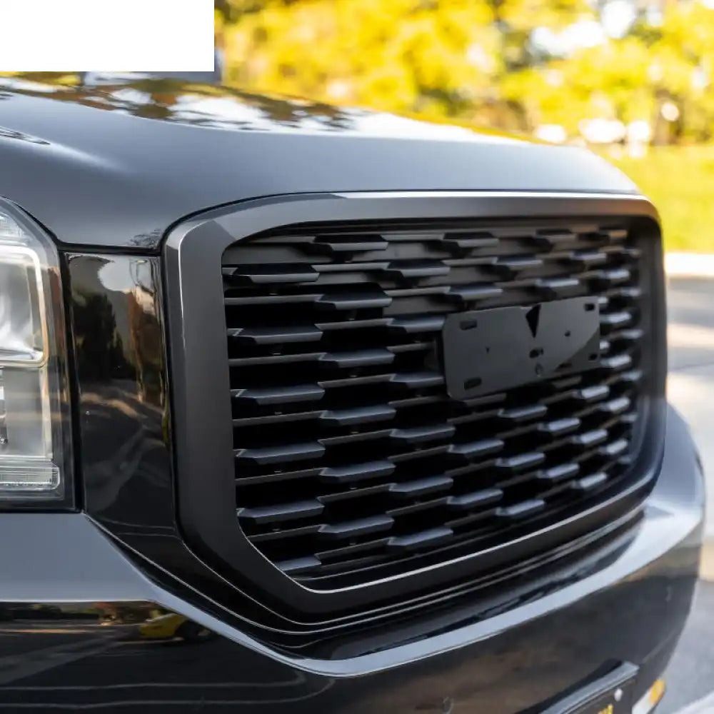 2015-2020 GMC Yukon XL Grill Denali Style Black Front Grille ABS