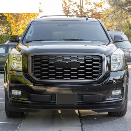2015-2020 GMC Yukon XL Grill Denali Style Black Front Grille ABS