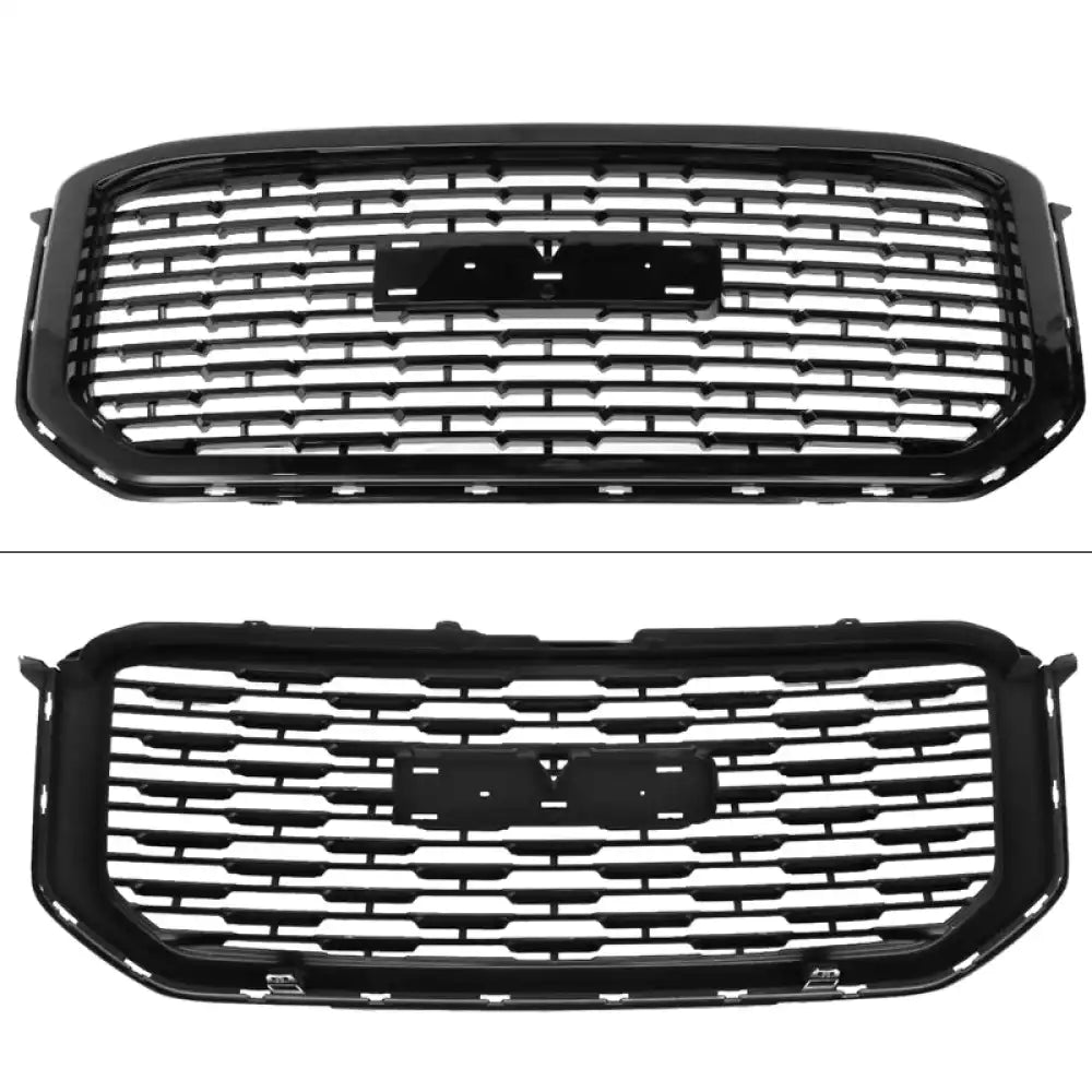 2015-2020 GMC Yukon XL Grill Denali Style Black Front Grille ABS