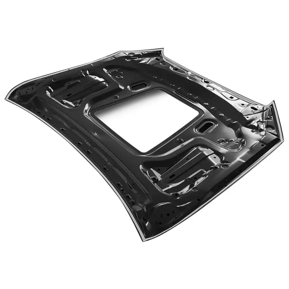 2015-2020 Mercedes Benz W205 Transparent Vented Car Hood Iron