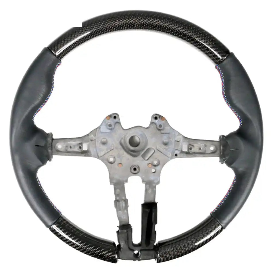 2015-2021 BMW Steering Wheel Carbon Fiber CF + Leather