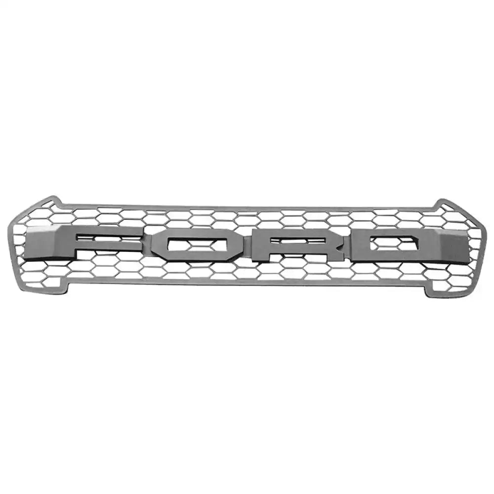 2015-2021 Ford Ranger Matte Black Front Bumper Hood Grille Grill ABS