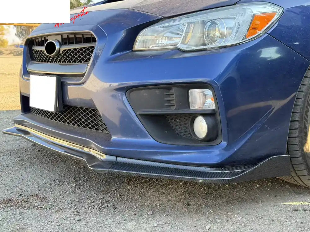 2015-2021 Subaru WRX/WRX STI Carbon Fiber IKON Style Front Bumper Lip