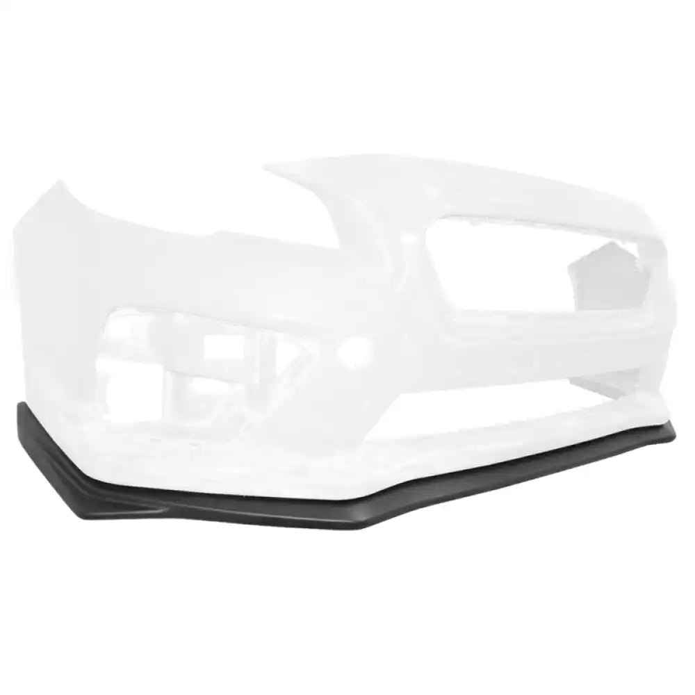 2015-2021 Subaru WRX STI V2 Style Front Bumper Lip Spoiler ABS Matte Black