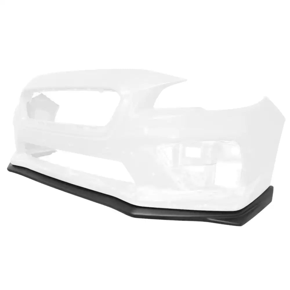 2015-2021 Subaru WRX STI V2 Style Front Bumper Lip Spoiler ABS Matte Black