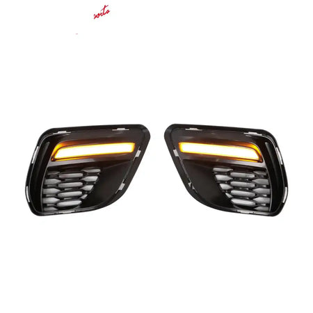 2015-2023 Charger IKON Matte Black Front Rear Bumper Covers LED Grille