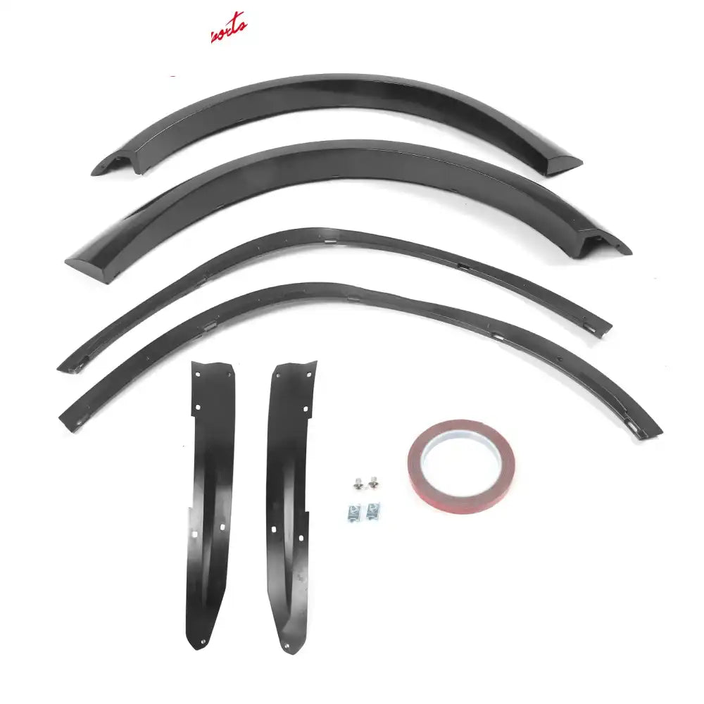 2015-2023 Charger IKON Matte Black Front Rear Bumper Covers LED Grille