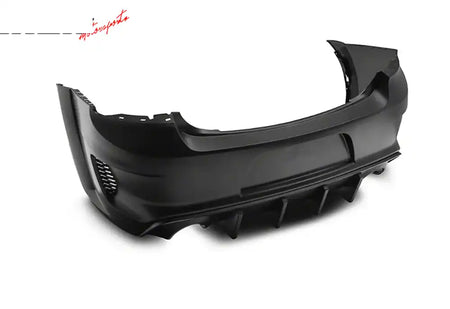2015-2023 Charger IKON Matte Black Front Rear Bumper Covers LED PP Matte Black