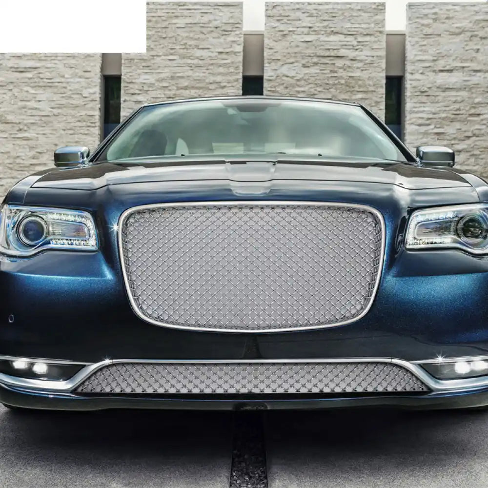 2015-2023 Chrysler 300 300C B Style Chrome Front Mesh Upper Grille Chrome