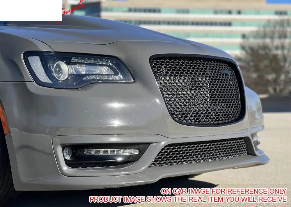 2015-2023 Chrysler 300 Gloss Black SRT Front Bumper Lower Grille PP Gloss Black