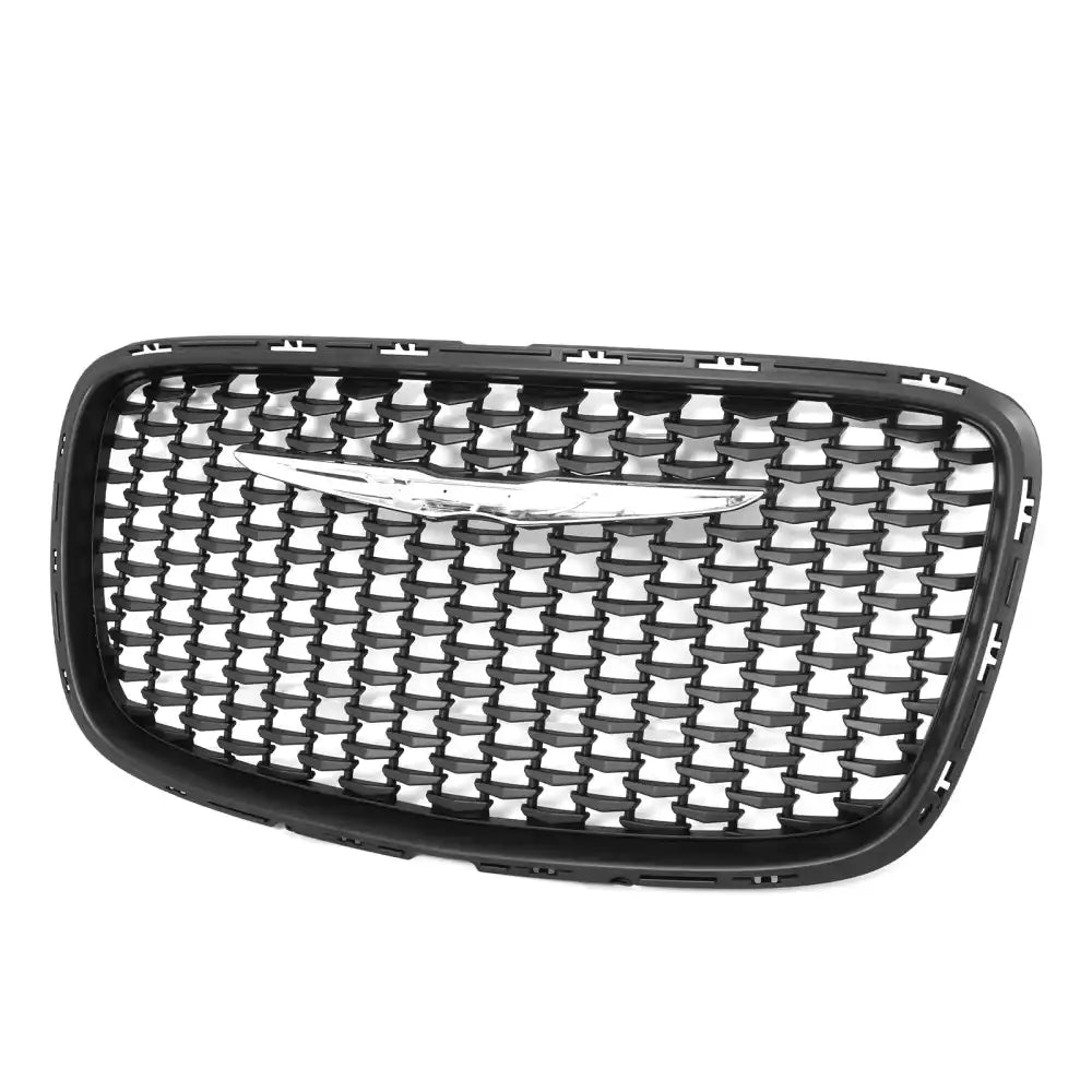 2015-2023 Chrysler 300 Matte Black 300S Sport Front Bumper Grille ABS Matte Black