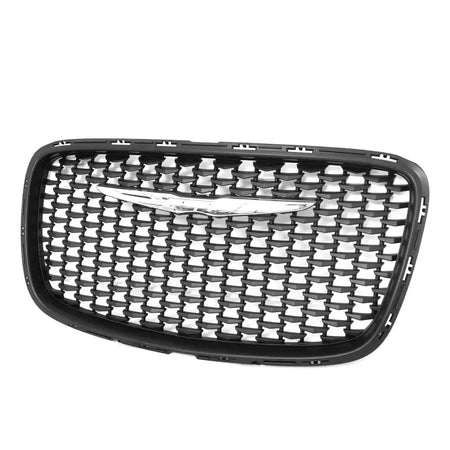 2015-2023 Chrysler 300 Matte Black 300S Sport Front Bumper Grille ABS Matte Black