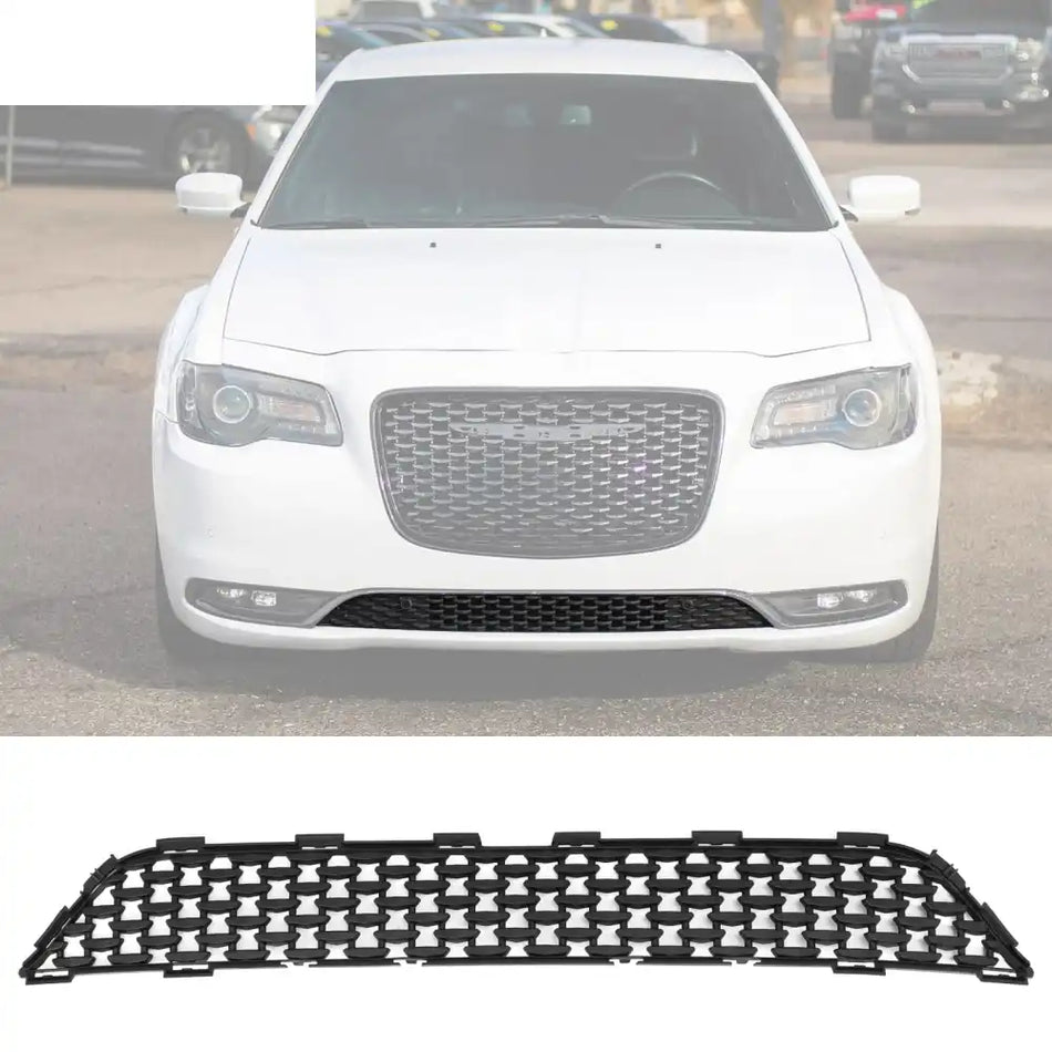 2015-2023 Chrysler 300 Matte Black 300S Sport Front Lower Grille PP Matte Black